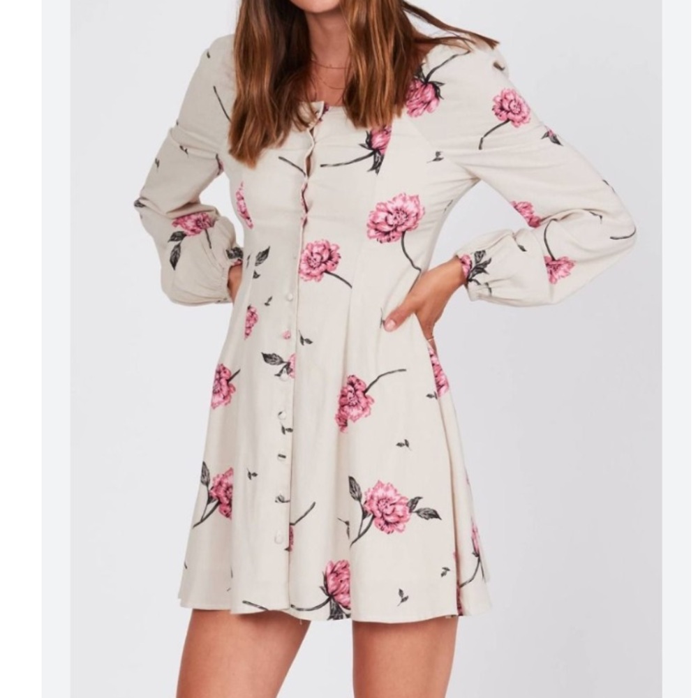 Amuse Society Floral dress Size XS